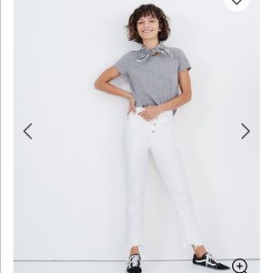Madewell perfect vintage crop Jean